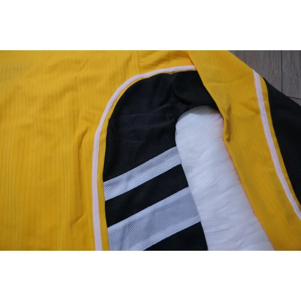 NWT Vintage 90s ADIDAS Soccer Carlsbad Goalkeeper Jersey Gold & Black Men Large